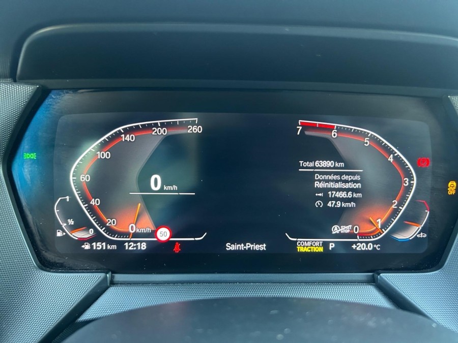 BMW d'occasion SERIE 1 118iA 140ch M Sport DKG7 de 2020 Lyon St