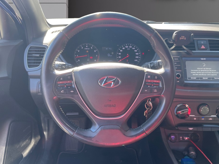 HYUNDAI d'occasion I20 1.2 MPI 84 INTUITIVE de 2019 Genevois (74)﻿