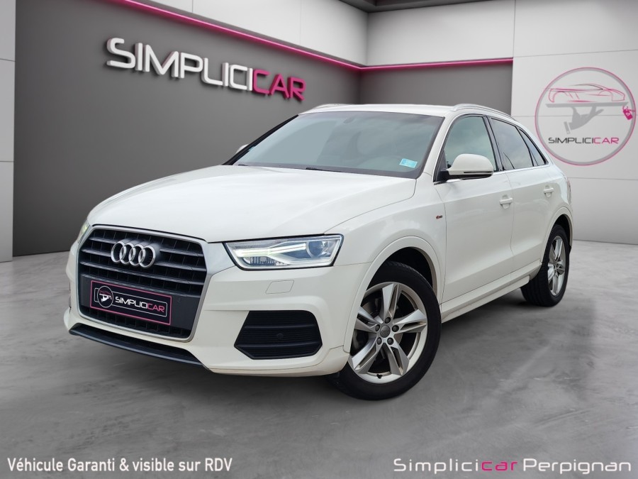 AUDI d'occasion Q3 2.0 TDI 120 S-Line de 2016 Perpignan (66)﻿