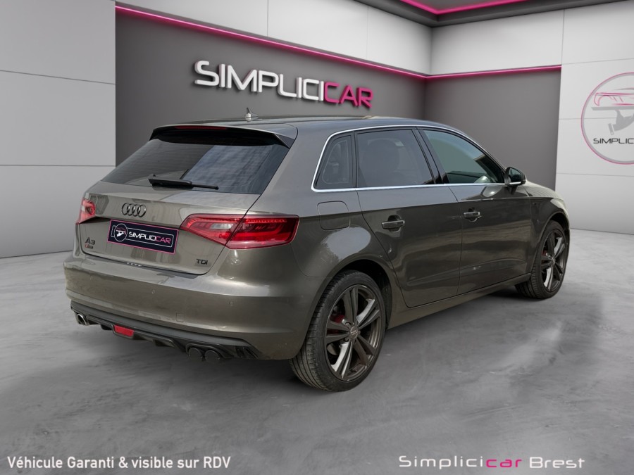AUDI d'occasion A3 1.6 TDI 110ch FAP S line de 2014 Brest (29)﻿