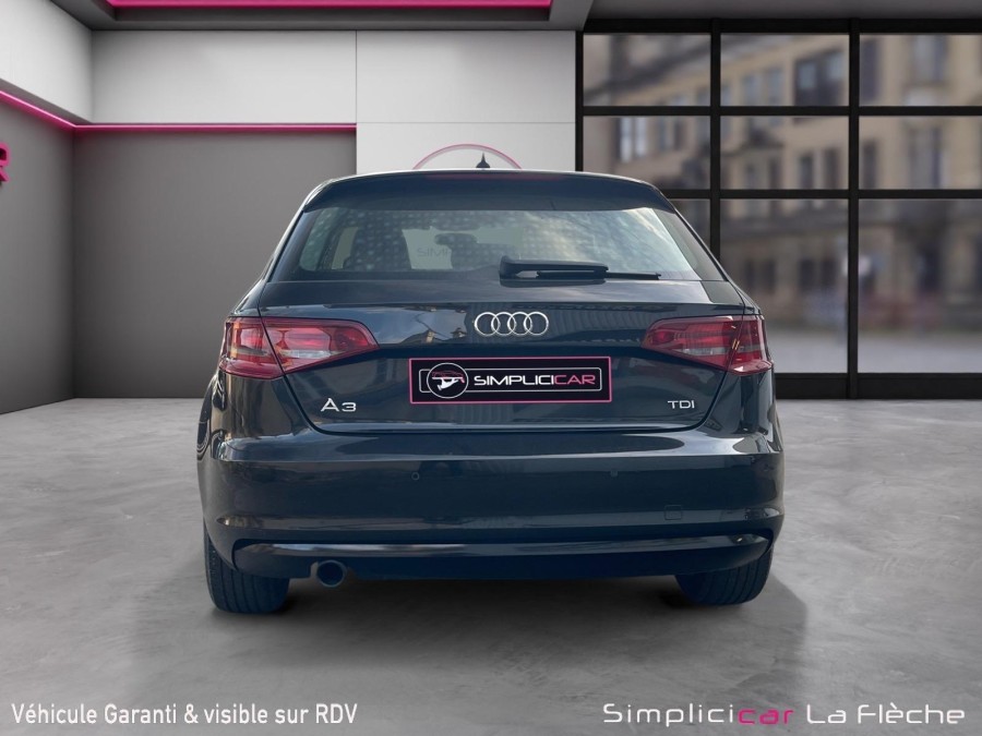 AUDI d'occasion A3 SPORTBACK 1.6 TDI 105 ATTRACTION de 2014 La Flèche