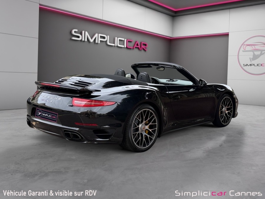 PORSCHE d'occasion 911 Turbo S de 2015 Cannes (06)﻿