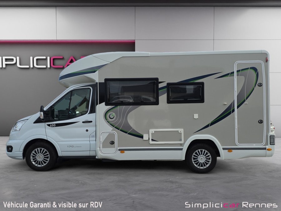 FORD d'occasion TRANSIT CUSTOM CHAUSSON de 2021 Rennes (35)﻿