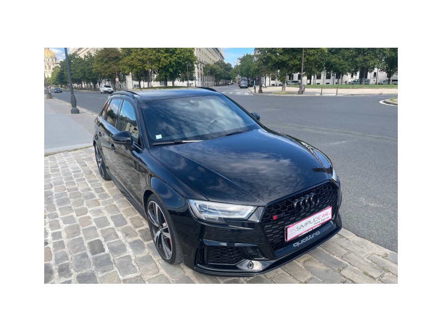 AUDI d'occasion RS3 SB 2.5 TFSI 400 QUATTRO S TRONIC de 2018 Paris 15