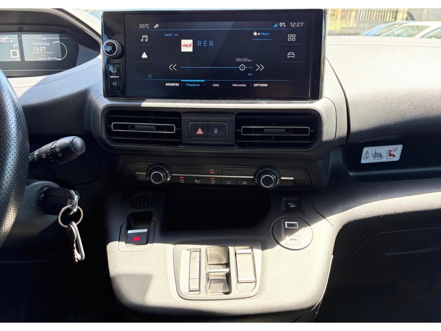 PEUGEOT d'occasion PARTNER PARTNER CA XL BLUEHDI 130 S&S EAT8 de 2024