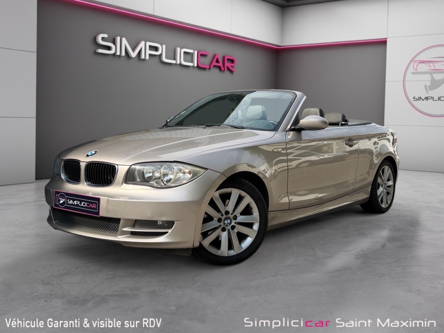 BMW d'occasion 1 DECAPOTABLE 120I EXCLUSIVE BA de 2009 Saint Maximin