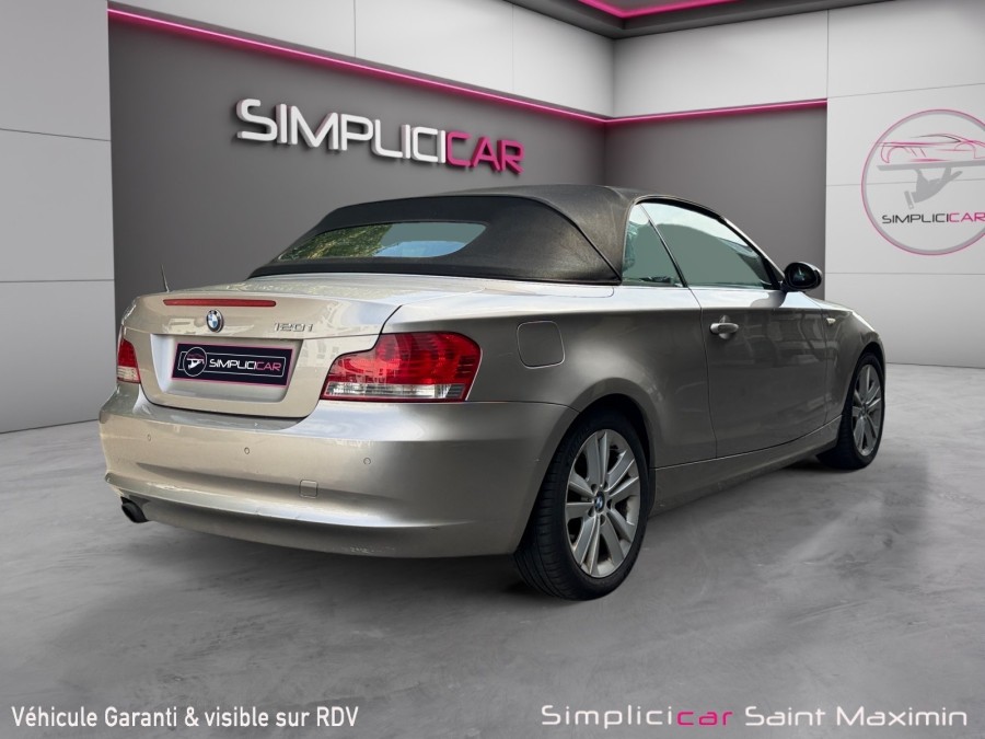 BMW d'occasion 1 DECAPOTABLE 120I EXCLUSIVE BA de 2009 Saint Maximin