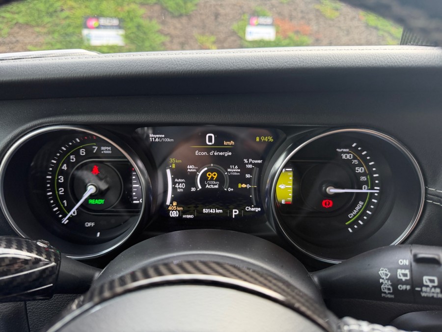 JEEP d'occasion WRANGLER 2.0 T 380ch 4xe Overland Command-Trac MY22