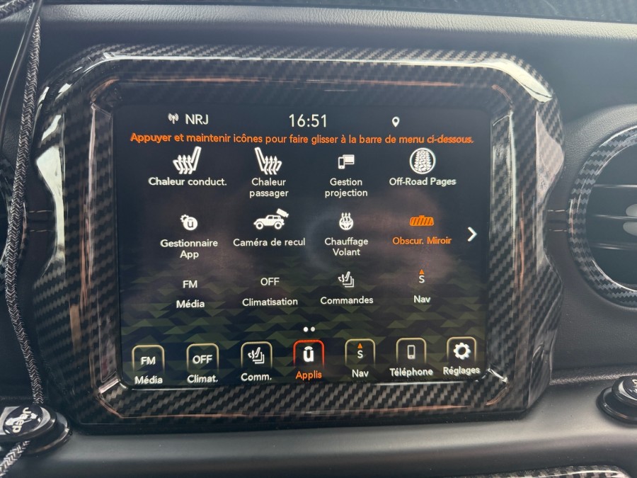 JEEP d'occasion WRANGLER 2.0 T 380ch 4xe Overland Command-Trac MY22