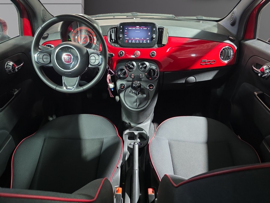FIAT d'occasion 500 C 1.0 HYBRIDE 70 RED de 2021 Meximeux (01)﻿