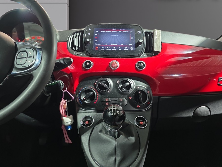 FIAT d'occasion 500 C 1.0 HYBRIDE 70 RED de 2021 Meximeux (01)﻿