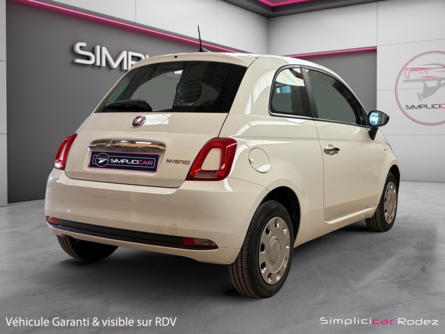 FIAT d'occasion 500 1.0 HYBRIDE 70Ch de 2023 Rodez (12)﻿