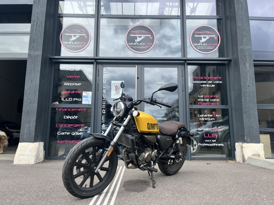 QJMOTOR d'occasion SRV125 moto de 2024 Vernon (27)﻿