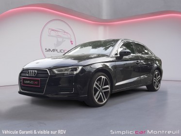 Audi a3 berline 40 tfsi 190 design luxe s tronic 7 garantie 12 mois- occasion montreuil (porte de vincennes)(75) simplicicar...