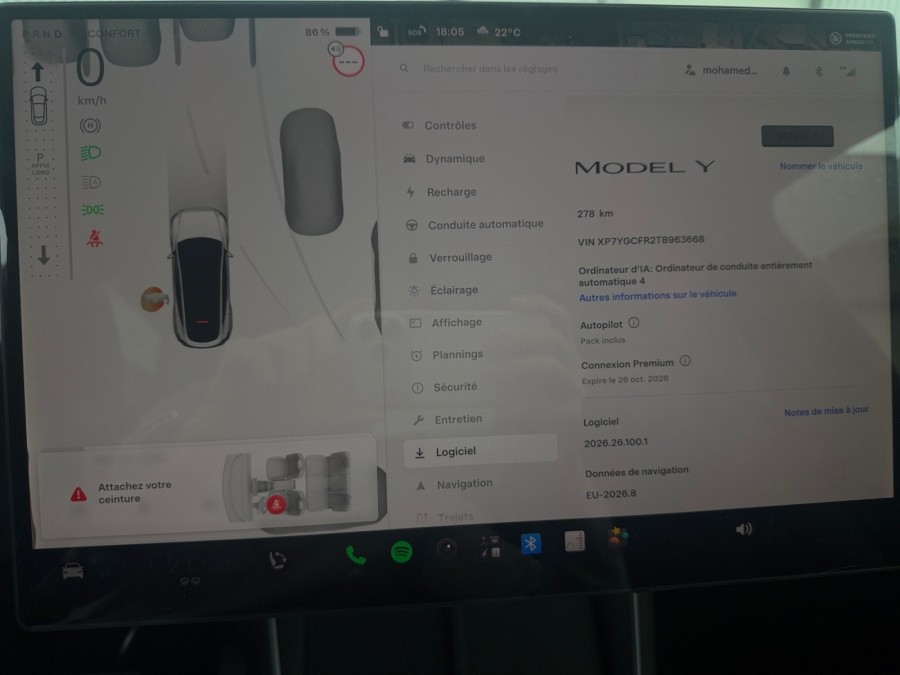 TESLA d'occasion MODEL Y Standard RWD de 2026 Lyon St Priest (69)﻿