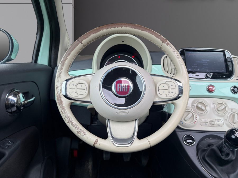 FIAT d'occasion 500 0.9 TwinAir 85ch S&S Lounge de 2015 Valence (26)﻿