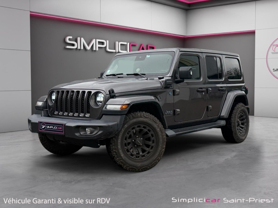 JEEP d'occasion WRANGLER 2.0 T 380ch 4xe First Edition Command-Trac