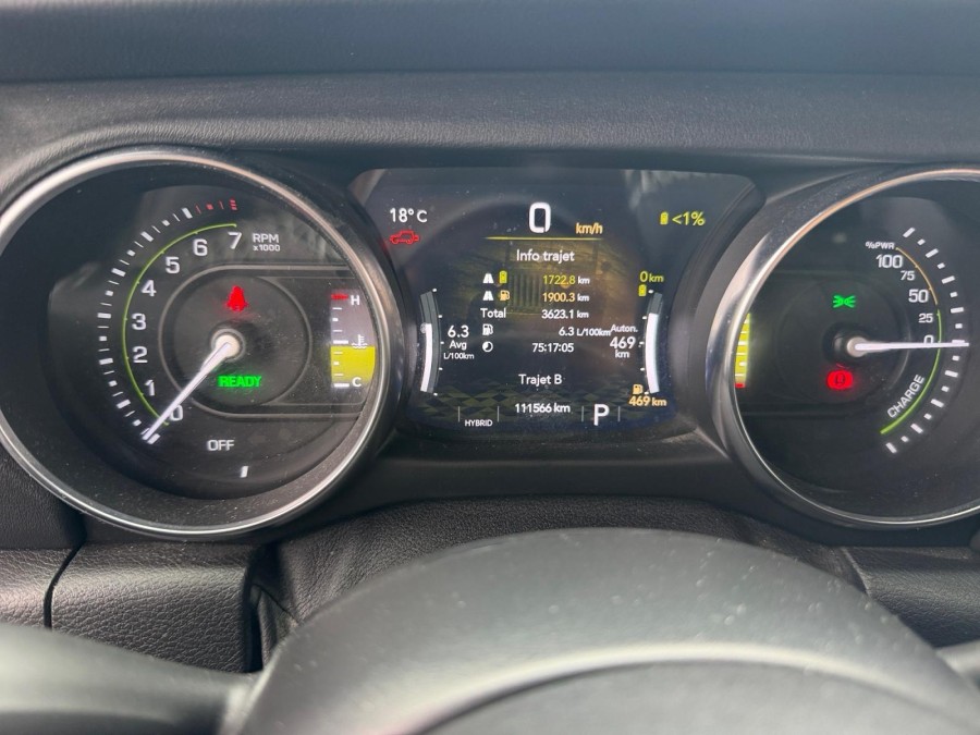 JEEP d'occasion WRANGLER 2.0 T 380ch 4xe First Edition Command-Trac