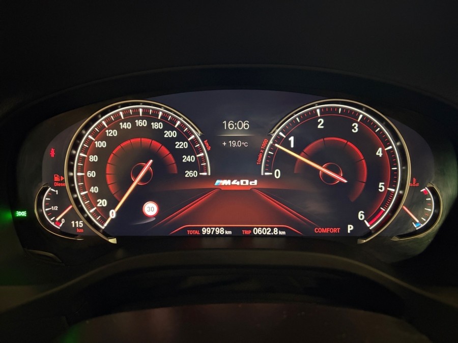 BMW d'occasion X4 M40D 326 BVA 8 de 2019 Rodez (12)﻿