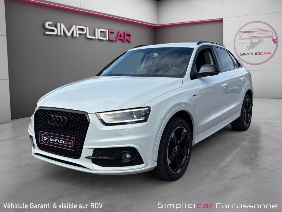 AUDI d'occasion Q3 2 TDI 140 S LINE de 2015 Carcassonne (11)﻿