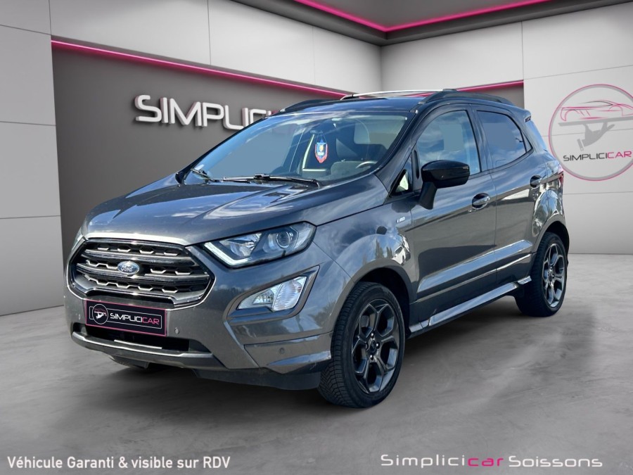 FORD d'occasion ECOSPORT 1 125 ECOBOOST ST LINE de 2018 Soissons (02)﻿