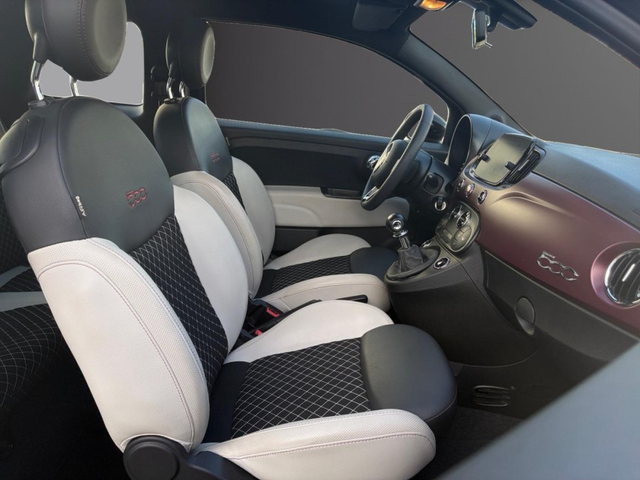 FIAT d'occasion 500 1 HYBRIDE 70 STAR de 2020 Lyon St Priest (69)﻿