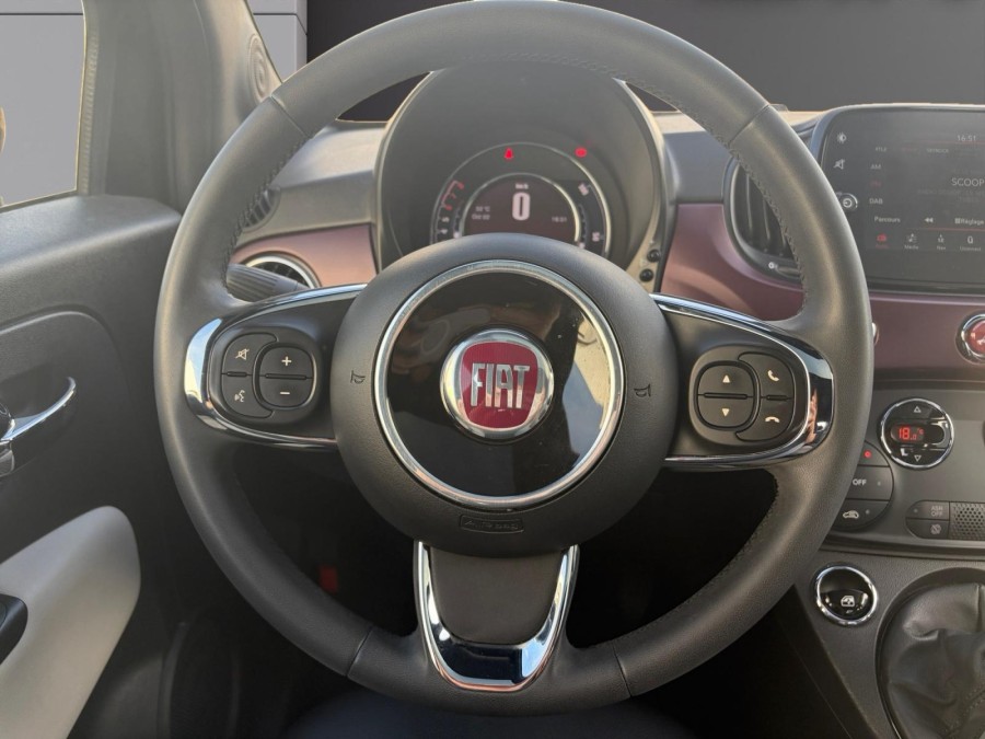 FIAT d'occasion 500 1 HYBRIDE 70 STAR de 2020 Lyon St Priest (69)﻿