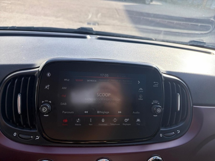 FIAT d'occasion 500 1 HYBRIDE 70 STAR de 2020 Lyon St Priest (69)﻿