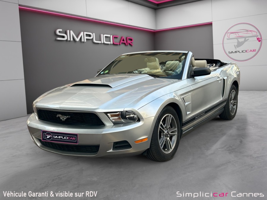 FORD d'occasion MUSTANG 2.3 ECOBOOST CONVERTIBLE de 2010 Cannes (06)﻿