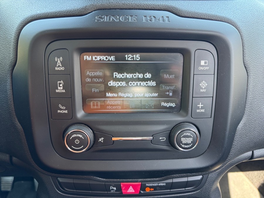 JEEP d'occasion RENEGADE 1.4 MULTIAIR 140 LONGITUDE de 2015 La Ciotat