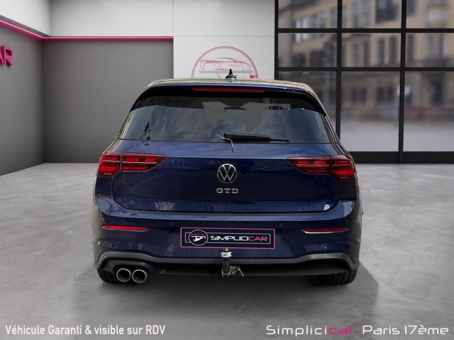 VOLKSWAGEN d'occasion GOLF 2.0 TDI SCR 200ch GTD DSG7 de 2021 Paris