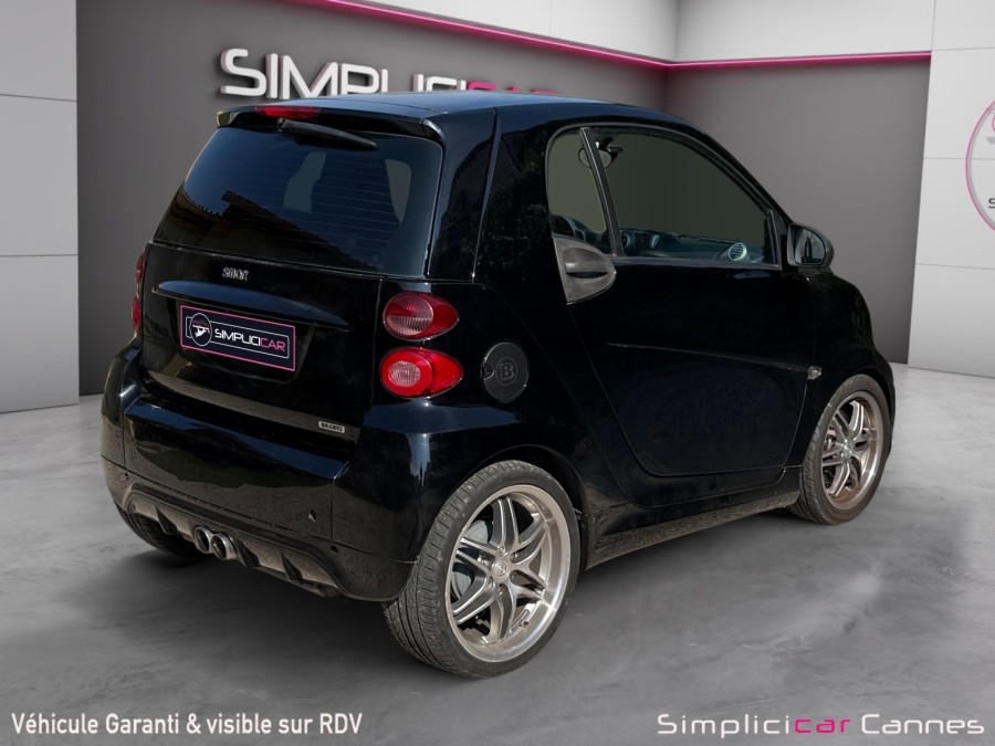 SMART d'occasion FORTWO COUPE 102ch Turbo Brabus Softouch de 2015