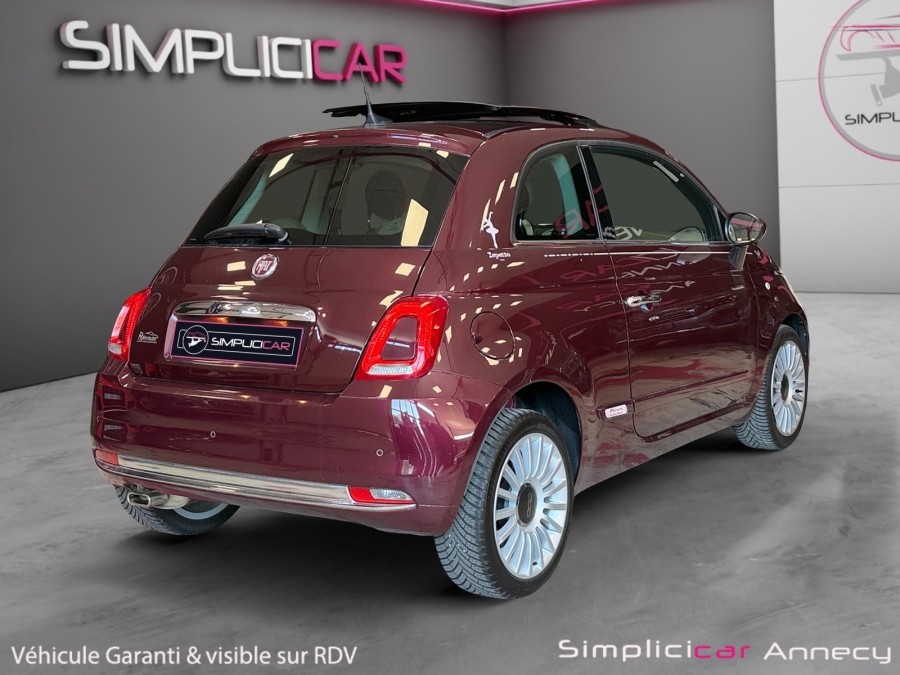 FIAT d'occasion 500 FIAT 500 1.2 8V 69 REPETTO de 2019 Annecy (74)﻿