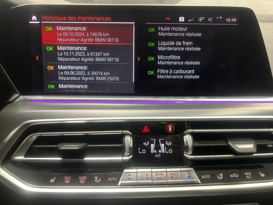BMW d'occasion X5 3 D XDRIVE 30D 265 MSPORT AUTO de 2019 Lyon Ouest
