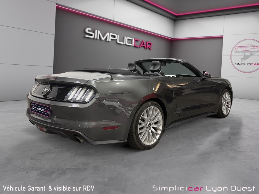 FORD d'occasion MUSTANG 2.3 ECOBOOST CONVERTIBLE de 2016 Lyon Ouest