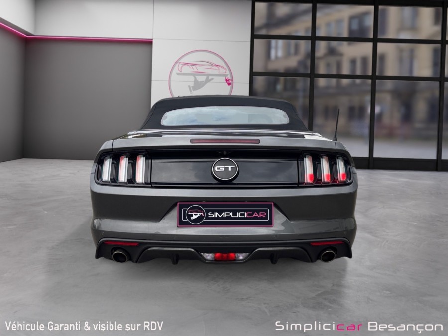 FORD d'occasion MUSTANG 5 V8 421 GT CONVERTIBLE AUTO de 2016 Besançon