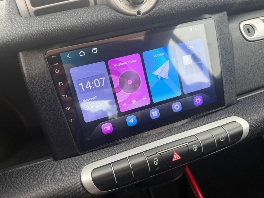 SMART d'occasion FORTWO 84ch Turbo Passion Softouch de 2014 Lyon St
