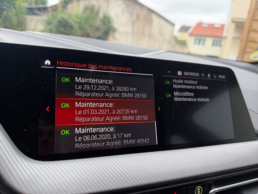 BMW d'occasion SERIE 1 118D LOUNGE BA de 2020 Le Raincy (93)﻿