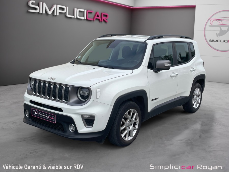 JEEP d'occasion RENEGADE 1.3 GSE T4 150ch Limited BVR6 de 2019 Royan