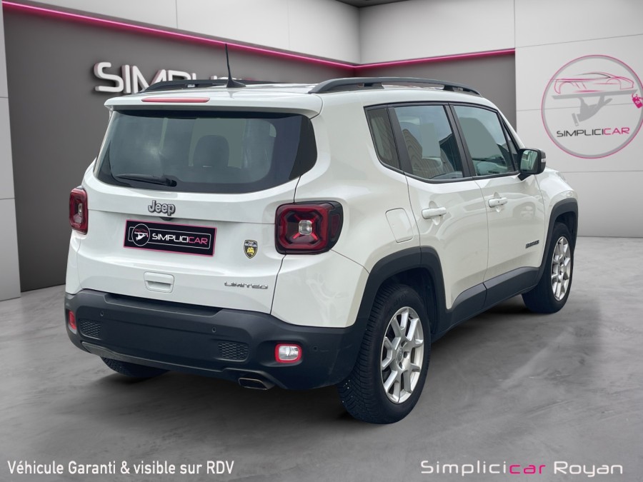 JEEP d'occasion RENEGADE 1.3 GSE T4 150ch Limited BVR6 de 2019 Royan
