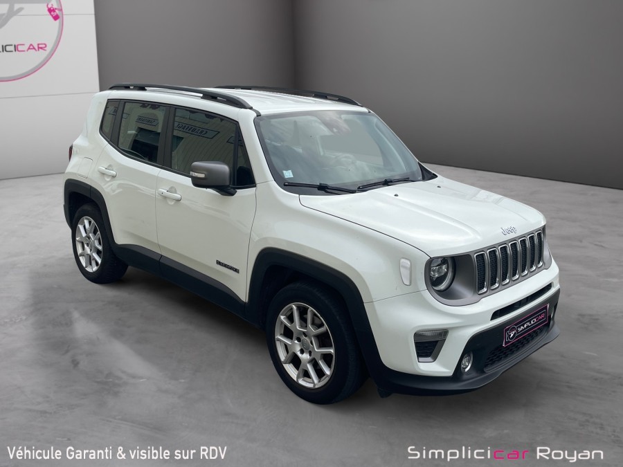 JEEP d'occasion RENEGADE 1.3 GSE T4 150ch Limited BVR6 de 2019 Royan