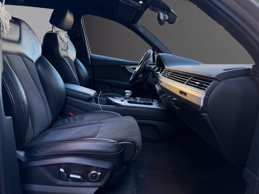 AUDI d'occasion Q7 3.0 V6 TDI 218 S LINE 7PL de 2016 Cannes (06)﻿