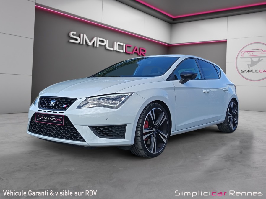 SEAT d'occasion LEON III 2 TSI 290 CUPRA DSG AUTO de 2016 Rennes (35)﻿