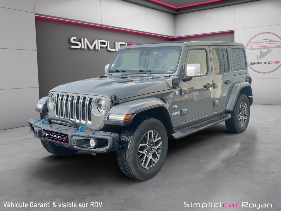 JEEP d'occasion WRANGLER 2.0 T 380ch 4xe Overland Command-Trac MY22