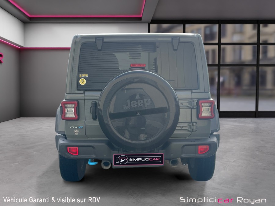 JEEP d'occasion WRANGLER 2.0 T 380ch 4xe Overland Command-Trac MY22