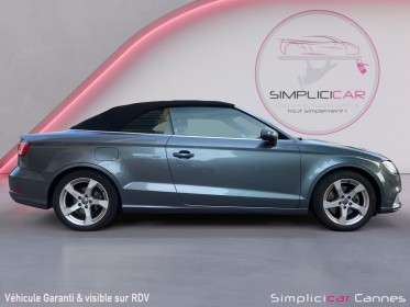 Audi a3 cabriolet 190 s tronic 7 sport 40 tfsi occasion cannes (06) simplicicar simplicibike france