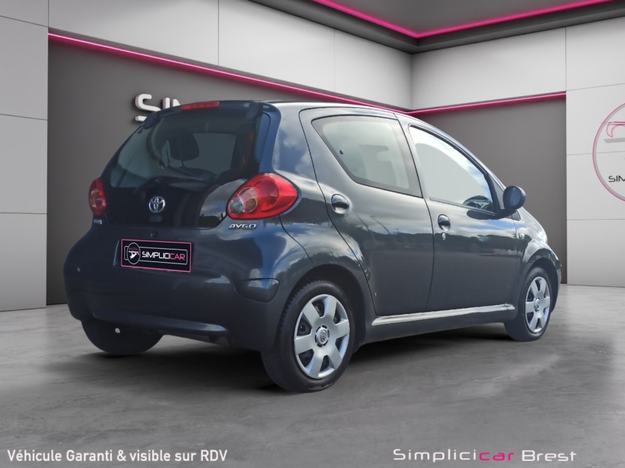 TOYOTA d'occasion AYGO 1.0 VVT-i 68 5P de 2007 Brest (29)﻿