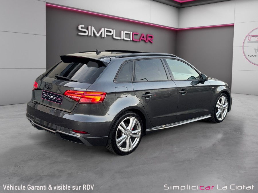 AUDI d'occasion A3 SPORTBACK 2 TDI 150 SLINE de 2020 La Ciotat (13)﻿