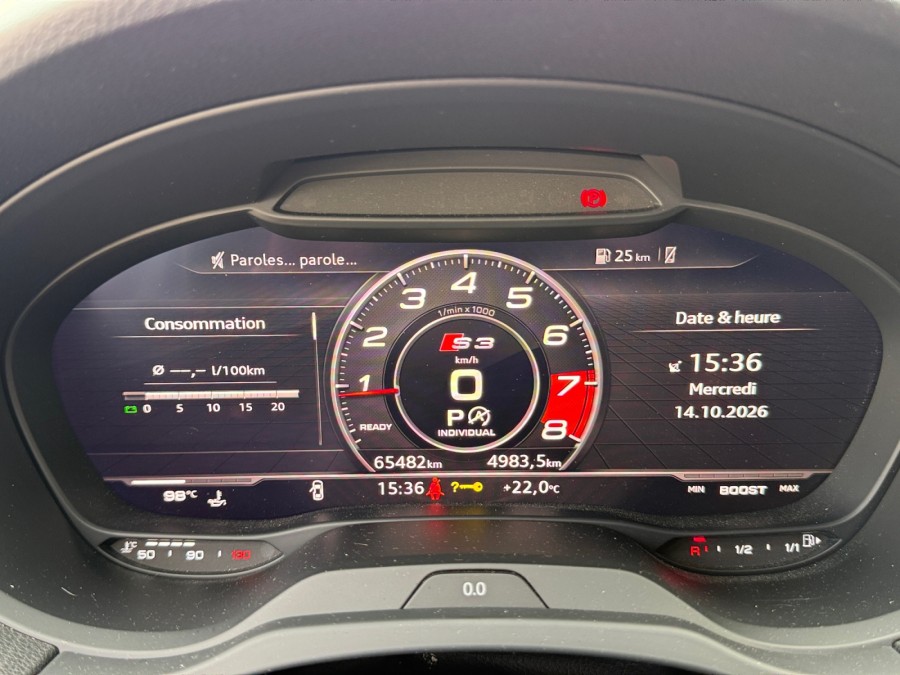 AUDI d'occasion S3 SPORTBACK 2 TFSI QUATTRO 300 S TRONIC AUTO de 2019