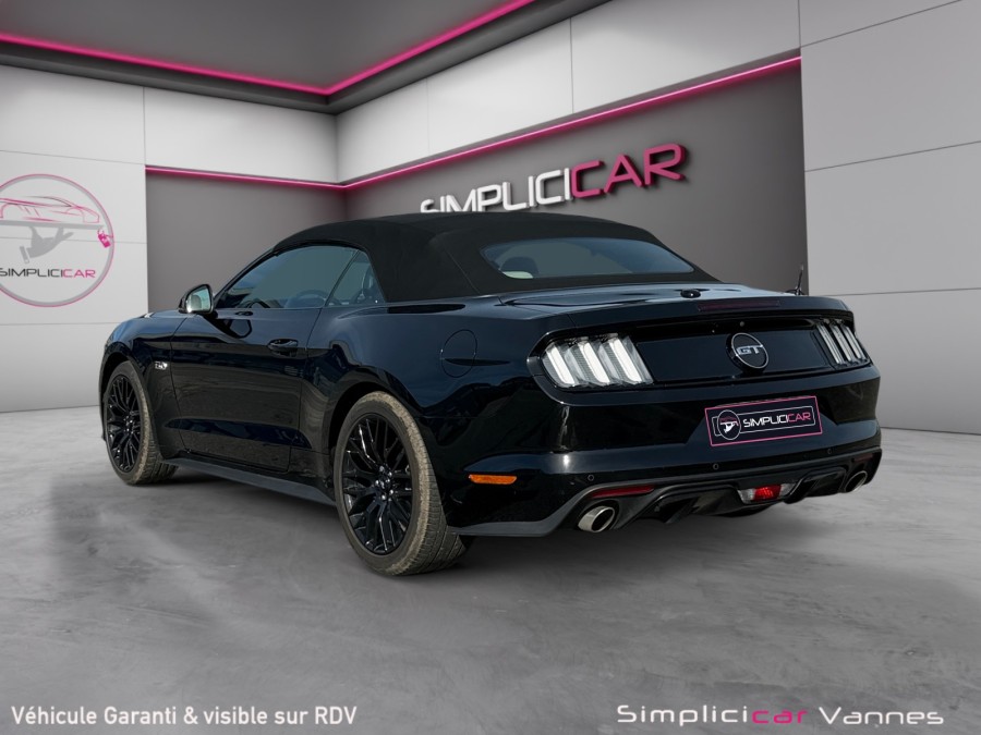 FORD d'occasion MUSTANG FASTBACK 5.0 V8 421 GT BA de 2017 Vannes (56)﻿